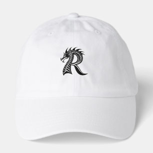 Dragon Letter R – Royal Dragon Initial Design Hat
