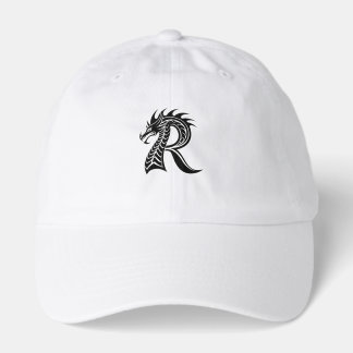Dragon Letter R – Royal Dragon Initial Design Hat
