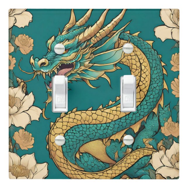 Dragon Light Switch Cover (In Situ)