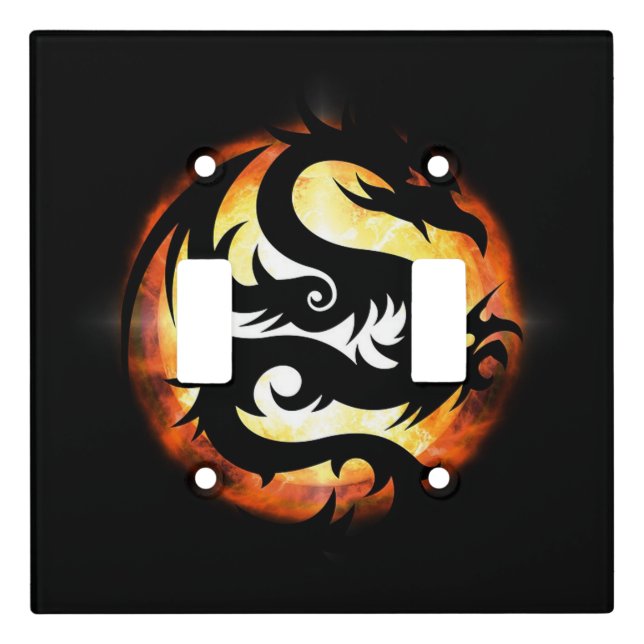 Dragon Light Switch Cover (Front)