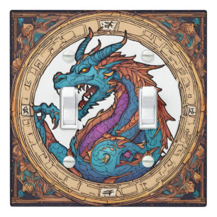 Dragon Light Switch Cover