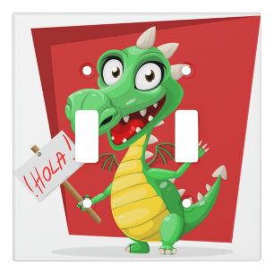 Dragon Light Switch Cover