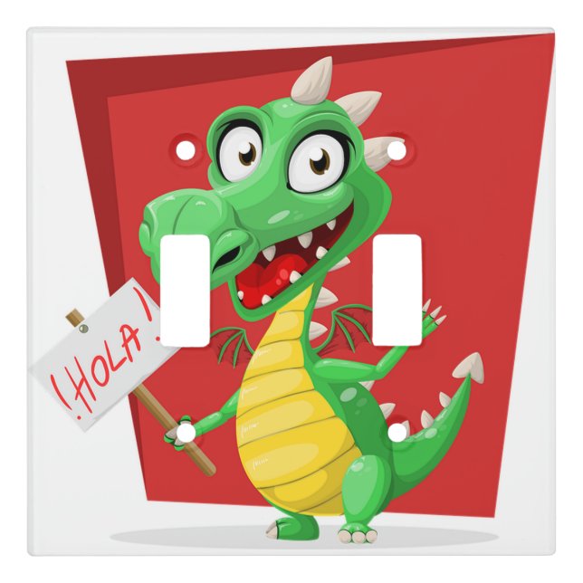 Dragon Light Switch Cover (Front)