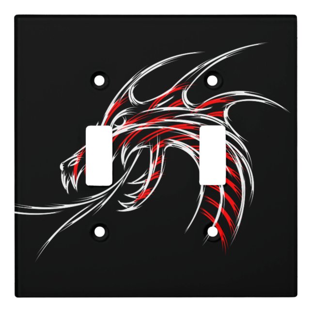 Dragon Light Switch Cover (Front)