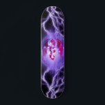 Dragon Lightning Skateboard<br><div class="desc">What a wonderful gift for your Favorite Dragon Lightning Skateboarder! Created especially for anyone who enjoys Dragon Lore! Very unique design gift Dragon Lightning Skateboard for anyone looking for that one of a kind special gift! Tremendous conversation piece for any occasion and is a really unique design! Great fun and...</div>