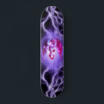 Dragon Lightning Skateboard<br><div class="desc">What a wonderful gift for your Favorite Dragon Lightning Skateboarder! Created especially for anyone who enjoys Dragon Lore! Very unique design gift Dragon Lightning Skateboard for anyone looking for that one of a kind special gift! Tremendous conversation piece for any occasion and is a really unique design! Great fun and...</div>