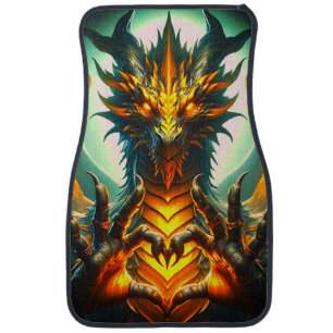 Dragon Love Car Floor Mat