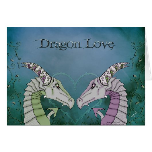 Dragon Love Cards (Front Horizontal)