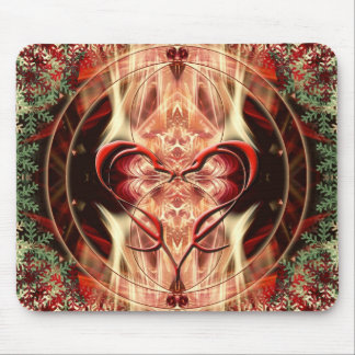 Dragon Love Heart Connection Mousepad