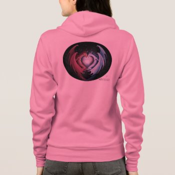 Dragon Love Hoodie by Posaflex at Zazzle