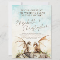 Dragon Love Invitation