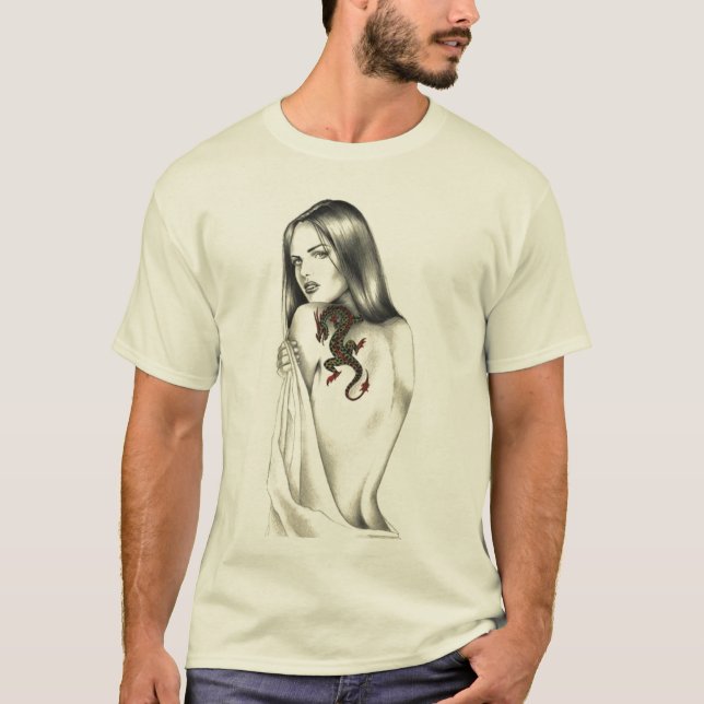 Dragon Lover - Mens Basic T-Shirt (Front)