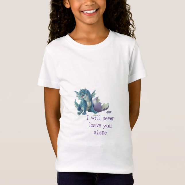Dragon loves a pretty girl T-Shirt (Front)