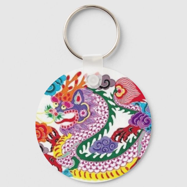 Dragon Luck Mall Keychain (Front)