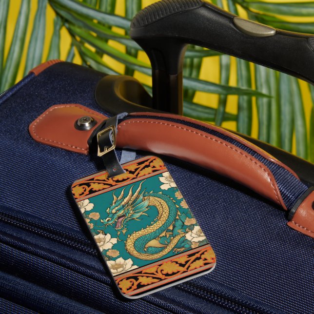 Dragon Luggage Tag (Front Insitu 1)
