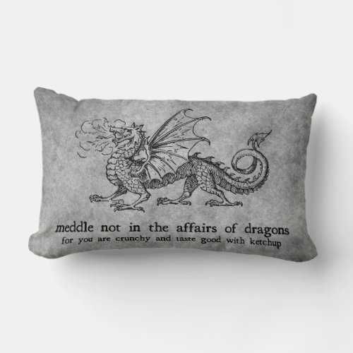 Dragon Lumbar Pillow