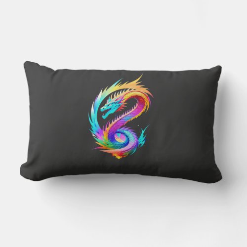 Dragon  lumbar pillow