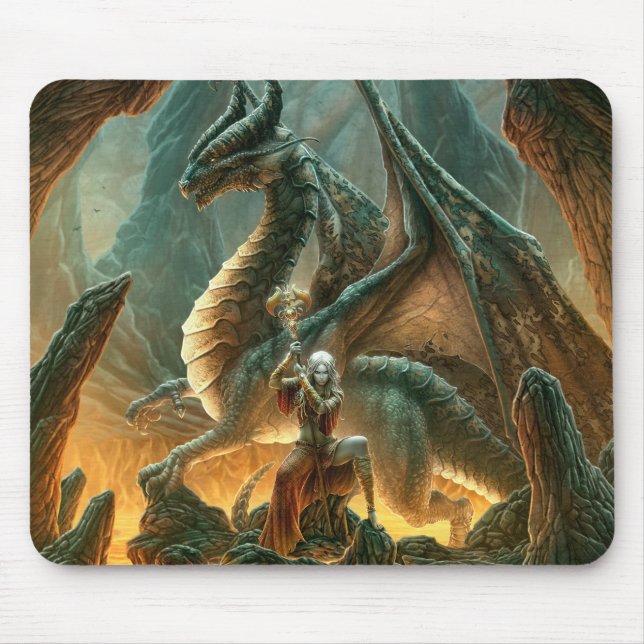 Dragon Mage Mousepad (Front)