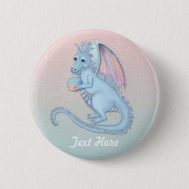 Dragon Magic Button (Front)
