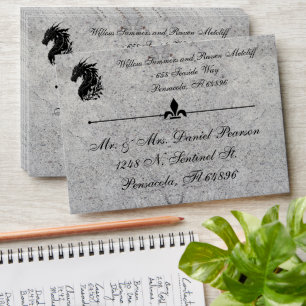 Dragon Medieval Envelope