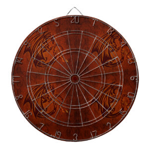 Dragon Metal Cage Dartboard With Darts