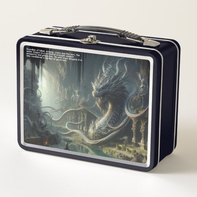 Dragon Metal Lunch Box (Front)