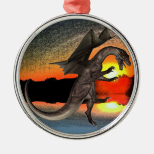 Dragon Metal Ornament