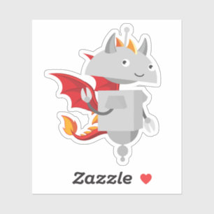 Dragon Mia Sticker