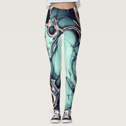 Dragon Mist Forest Fantasy Leggings