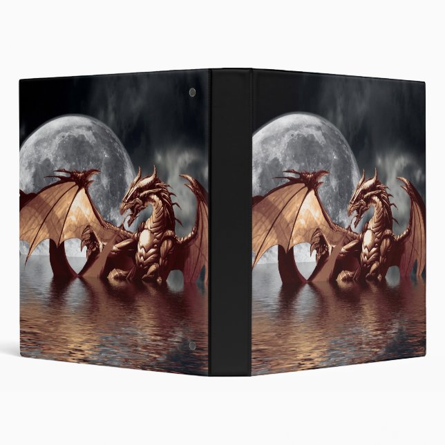 Dragon & Moon Binder (Background)
