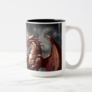 Dragon & Moon Fantasy Mug