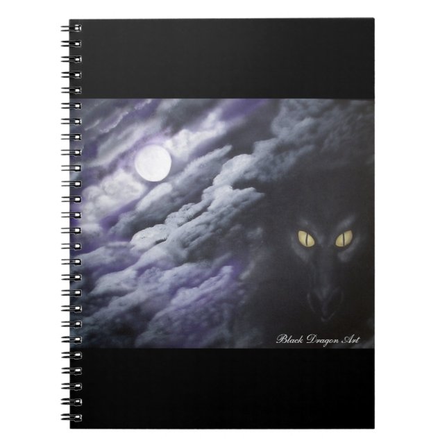 Dragon Moon Notebook (Front)