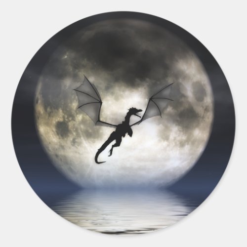 Dragon Moon Stickers