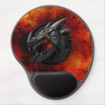 Dragon Mouse Pad, Desk Mat.