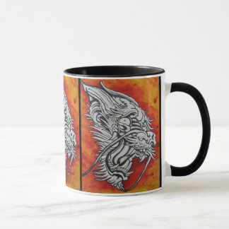 Dragon mug by Dana Tyrrell
