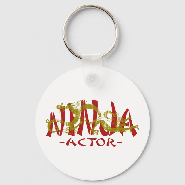 Dragon Ninja Actor Keychain (Front)