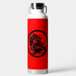 Dragon Novelty Golfer Initial Gift Water Bottle<br><div class="desc">Dragon Novelty Golfer Initial Gift. ©Copyright HGIFY Stores Only. All Rights Reserved. Add Golfers Name Initials EG JM/PJ etc No Space.</div>