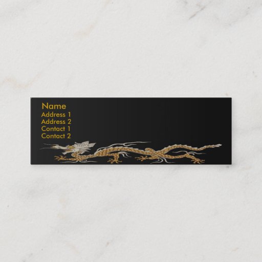 Customizable Dragon Of Buddhan Profile Card Business Card Templates