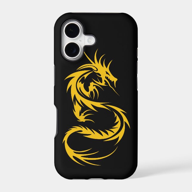 Dragon of Gold Iphone Case (Back)