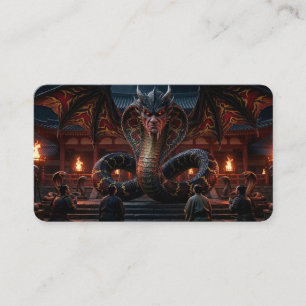 Dragon of Power Bookmark Business Card