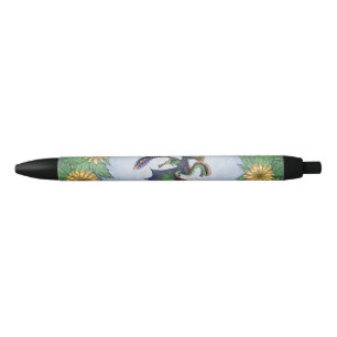 Dragon of Summer Nature Fantasy Art Pen
