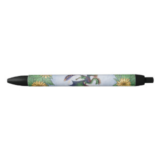 Dragon of Summer Nature Fantasy Art Pen