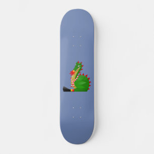 Dragon of the city Mons, Belgium Skateboard Deck