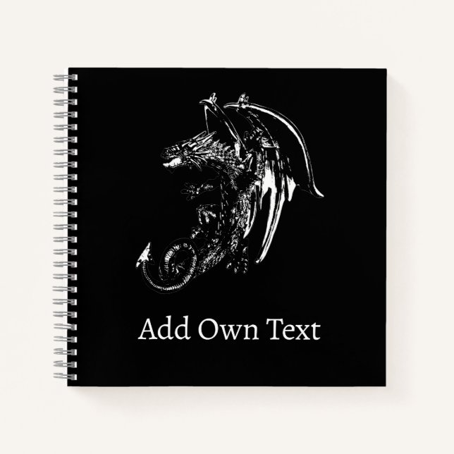 Dragon of the Night  Notebook (Front)