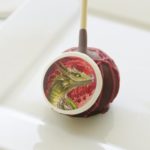 Dragon on Bloody Moon Cake Pops