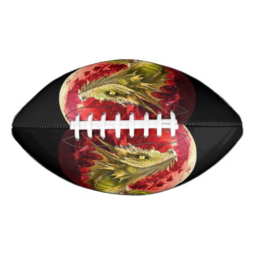 Dragon on Bloody Moon Football