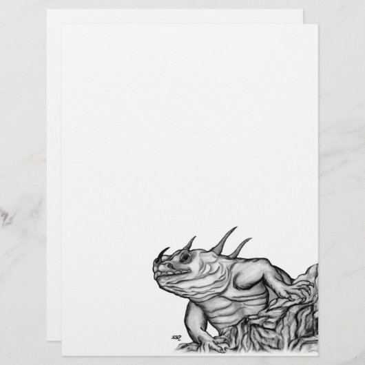 Dragon on the Rock (Front/Back)