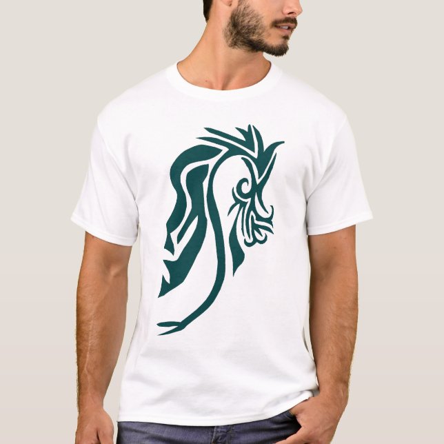 Dragon or Mask T-Shirt (Front)