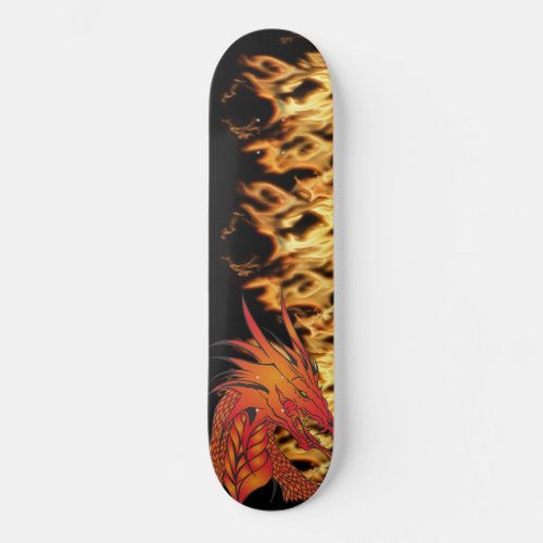 Dragon Orange Skateboard