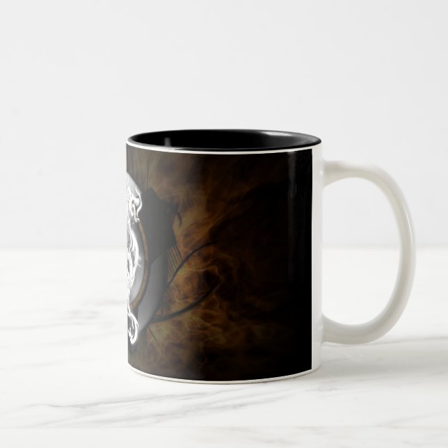 Dragon orb Two-Tone coffee mug (Right)